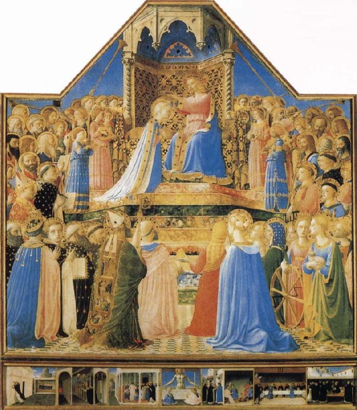 Fra Angelico The Coronation of the Virgin
